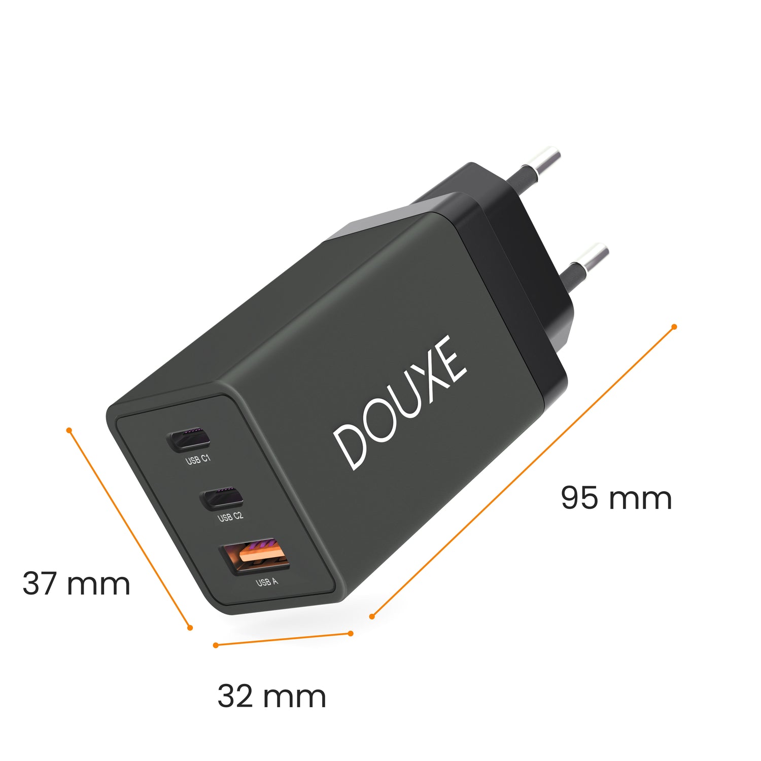 67W GaN Charger for three devices