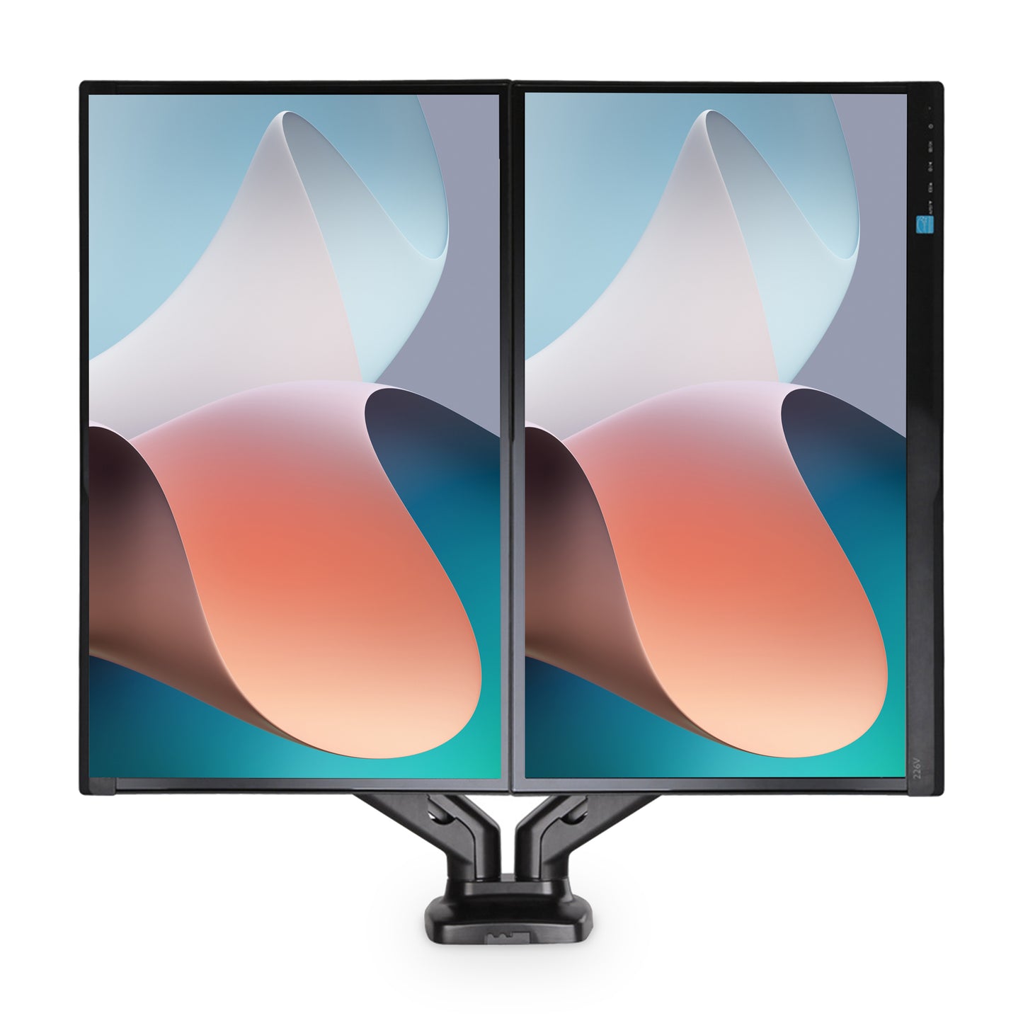 Gasveer Monitor arm voor twee schermen - FM-SPM2 - Douxe