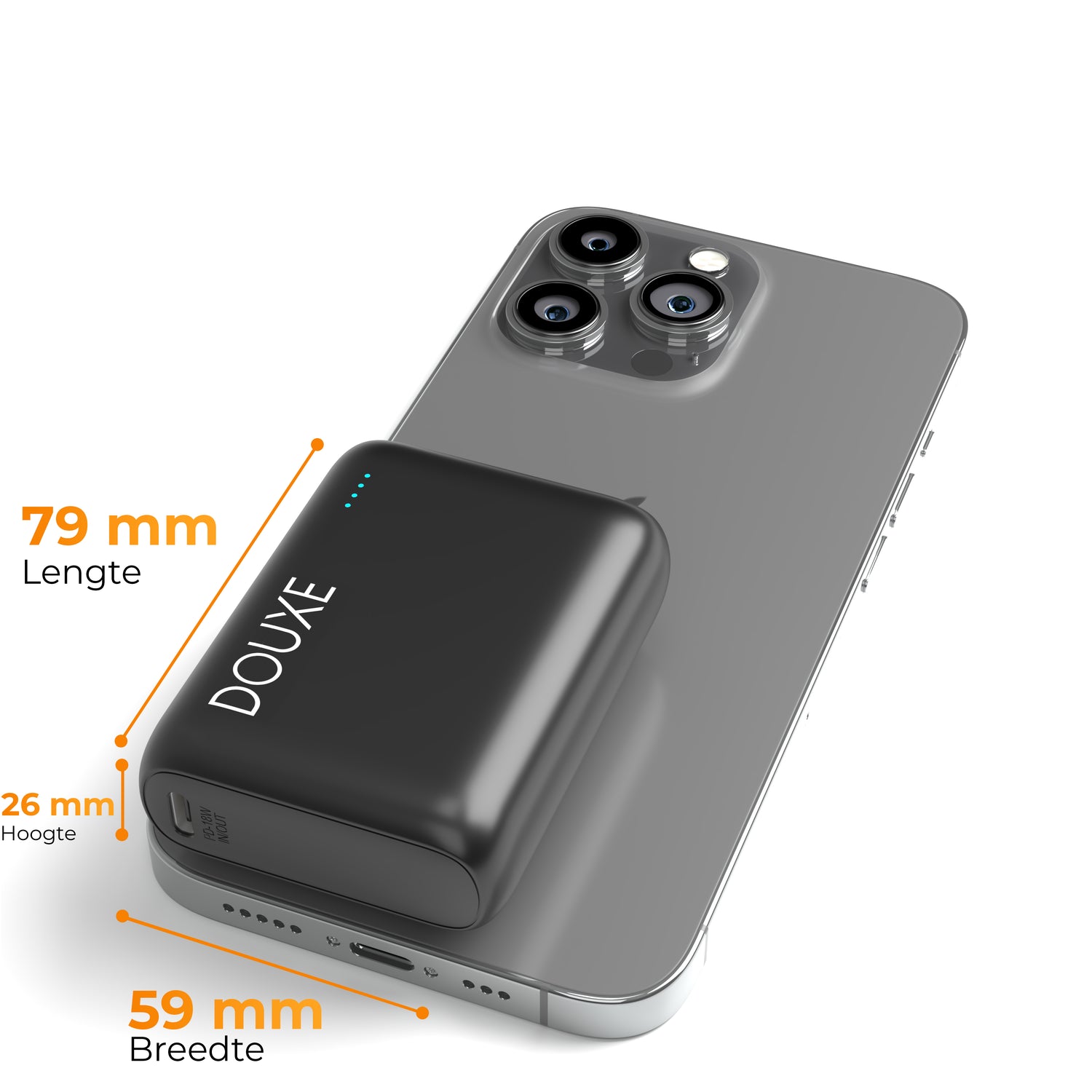 douxe 10.000 powerbank with power delivery