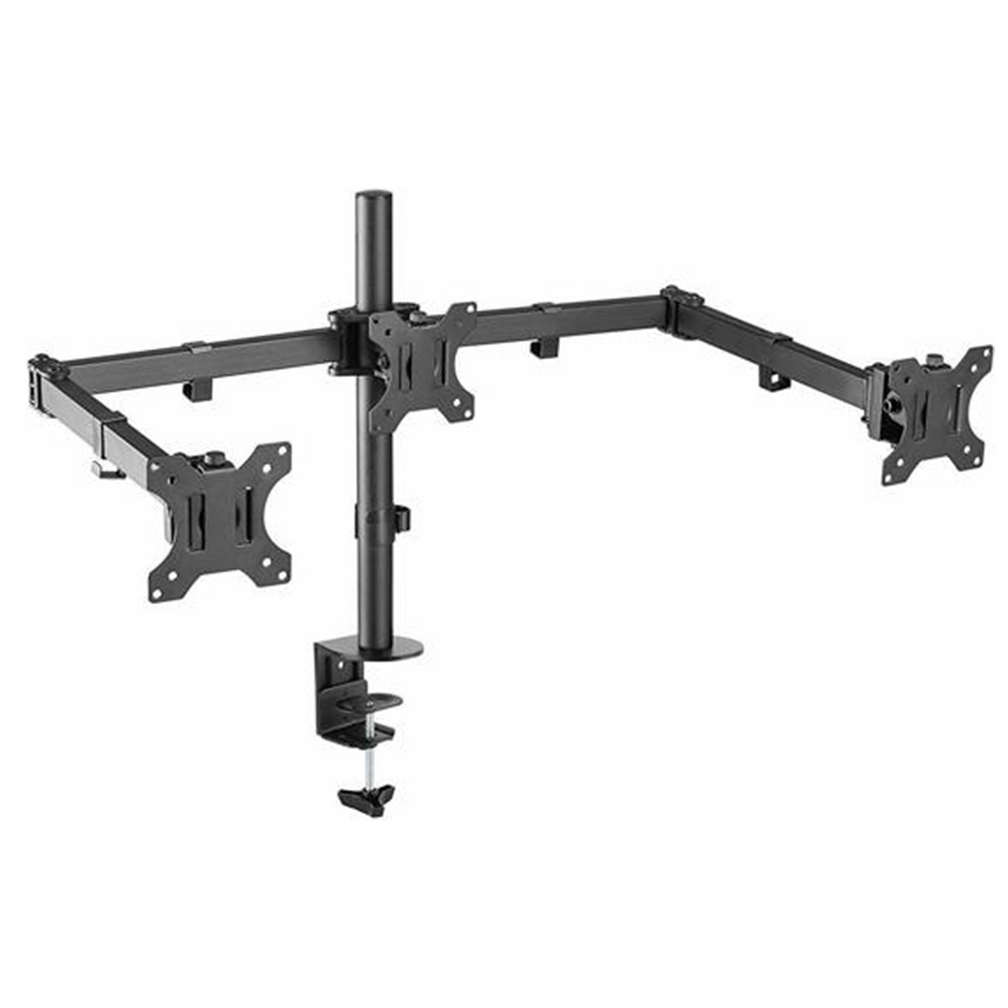 Douxe DXM-3 Triple Monitorarm voor drie schermen tussen de 13inch en 26 inch